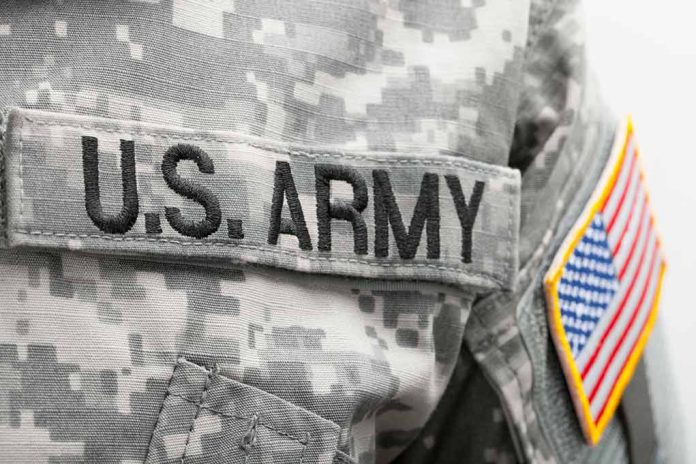 252903799 featured image U.S. Army uniform with American flag patch.