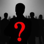 Silhouette of a person with a red question mark.