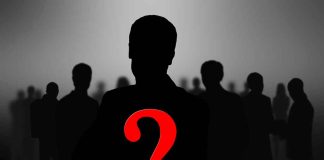 Silhouette of a person with a red question mark.