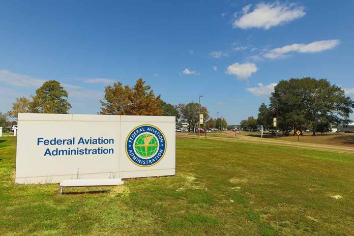 2370263441 featured image Federal Aviation Administration sign on green lawn