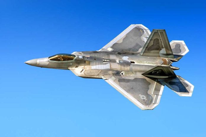 514318066 featured image Fighter jet in flight against a clear blue sky