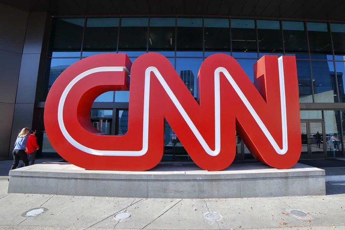 1568712067 featured image Large red CNN sign outside building entrance