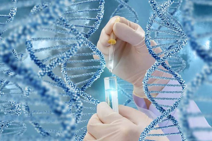653790793 featured image Hands with pipette and test tube surrounded by DNA strands