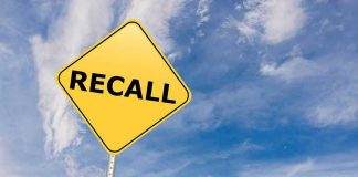recall sign